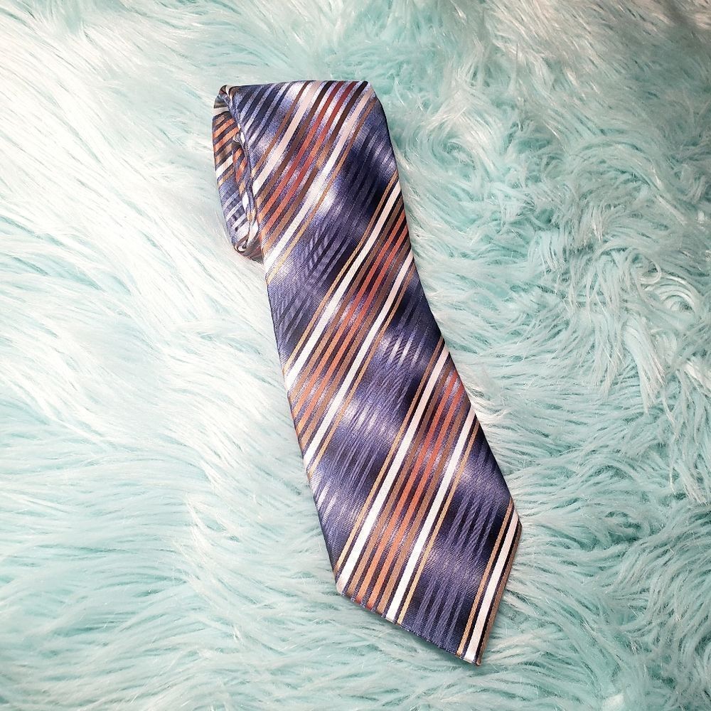 PROTOCOL striped tie